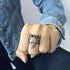 Bague Loup Anubis (Acier)